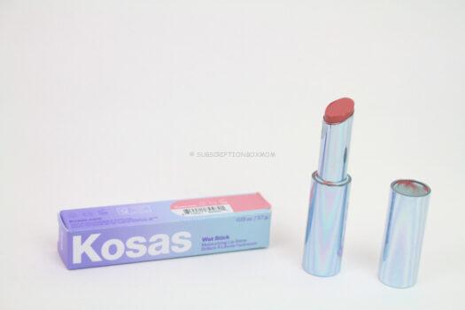 Kosas Wet Stick Moisturizing Lip Shine in Baby Rose