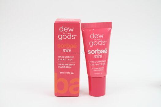 DEW OF THE GODS Sorbaé Hyaluronic Lip Butter in Strawberry Mandarin