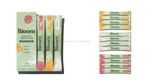 Bloom Nutrition - Greens & Superfoods Powder Sticks, for Gut Health, Mango, Berry, and Coconut Flavor, 12 Count - $21.98 Value