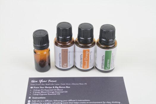 New Year Focus Diffuser Blend