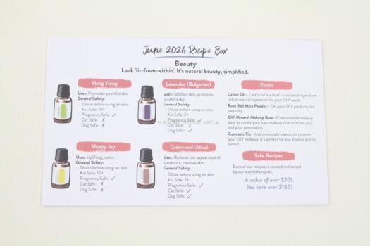 June Simply Earth Essential Oils